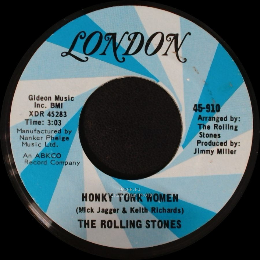 The Rolling Stones - Honky Tonk Women / You Can't Always Get What You Want side A