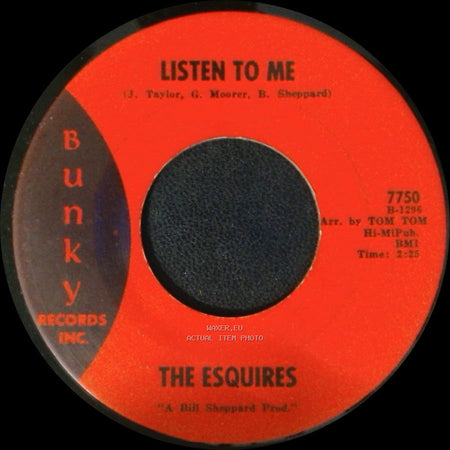 The Esquires - Get On Up / Listen To Me side B
