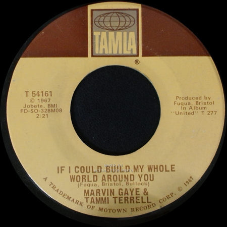 Marvin Gaye & Tammi Terrell - If I Could Build My Whole World Around You / If This World Were Mine side A