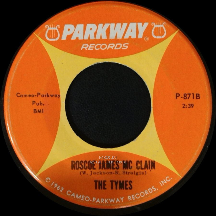 The Tymes - Roscoe James Mc Clain / So Much In Love side A