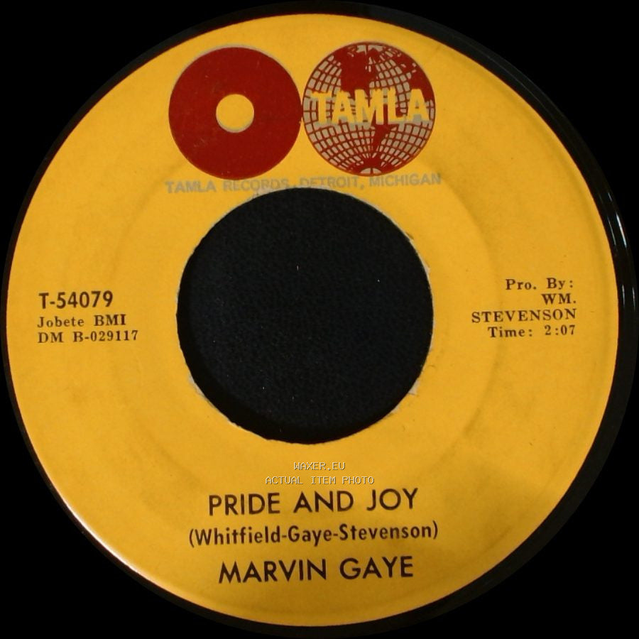 Marvin Gaye - Pride And Joy / One Of These Days side A