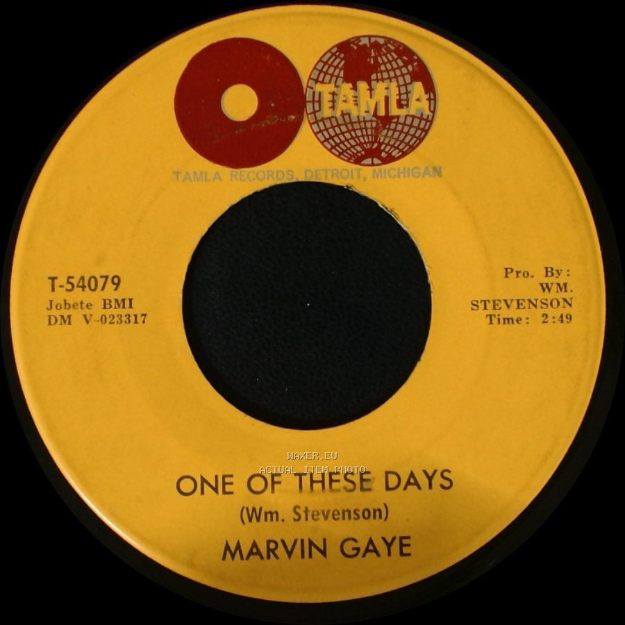Marvin Gaye - Pride And Joy / One Of These Days side B