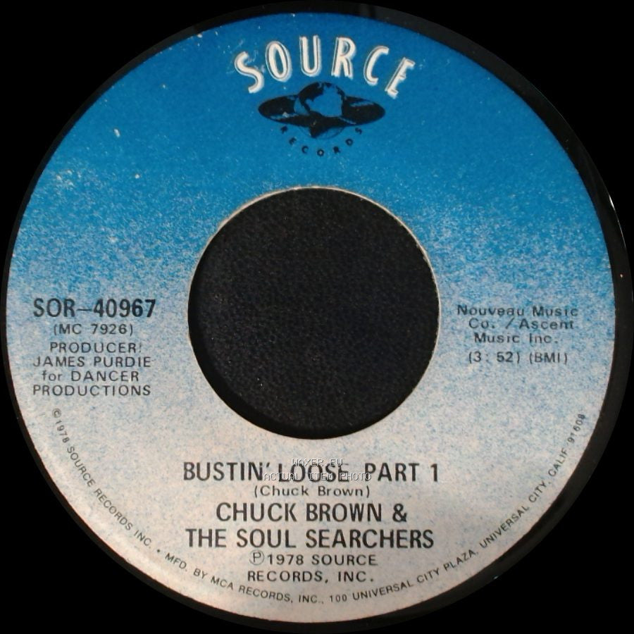 Chuck Brown & The Soul Searchers - Bustin' Loose Part 1 / Bustin' Loose Part 2 side A