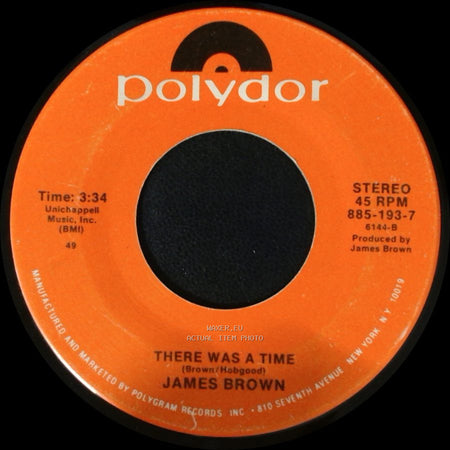 James Brown - There Was A Time / I Can't Stand Myself (When You Touch Me) side A