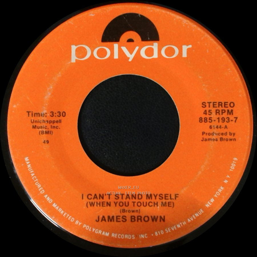James Brown - There Was A Time / I Can't Stand Myself (When You Touch Me) side B