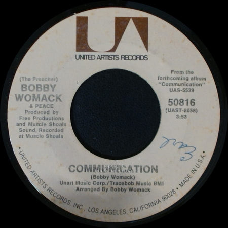 Bobby Womack & Peace - Fire And Rain / Communication side B