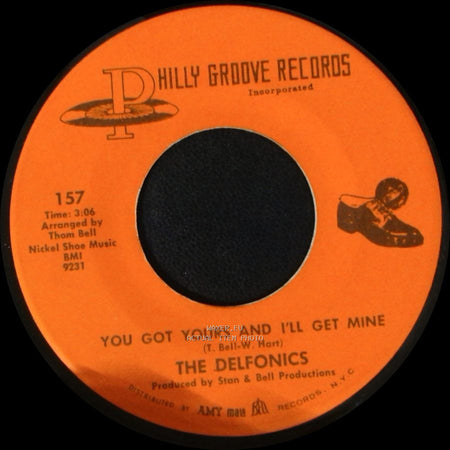 The Delfonics - Loving Him / You Got Yours And I'll Get Mine side B