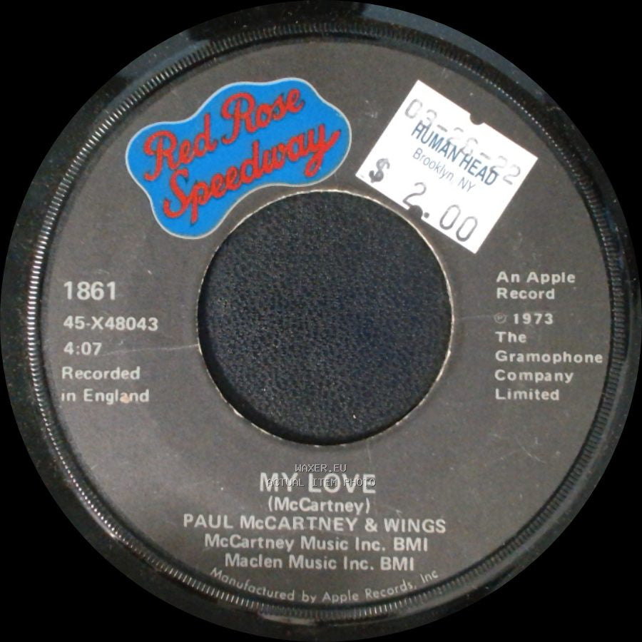 Paul Mccartney & Wings - The Mess / My Love side B