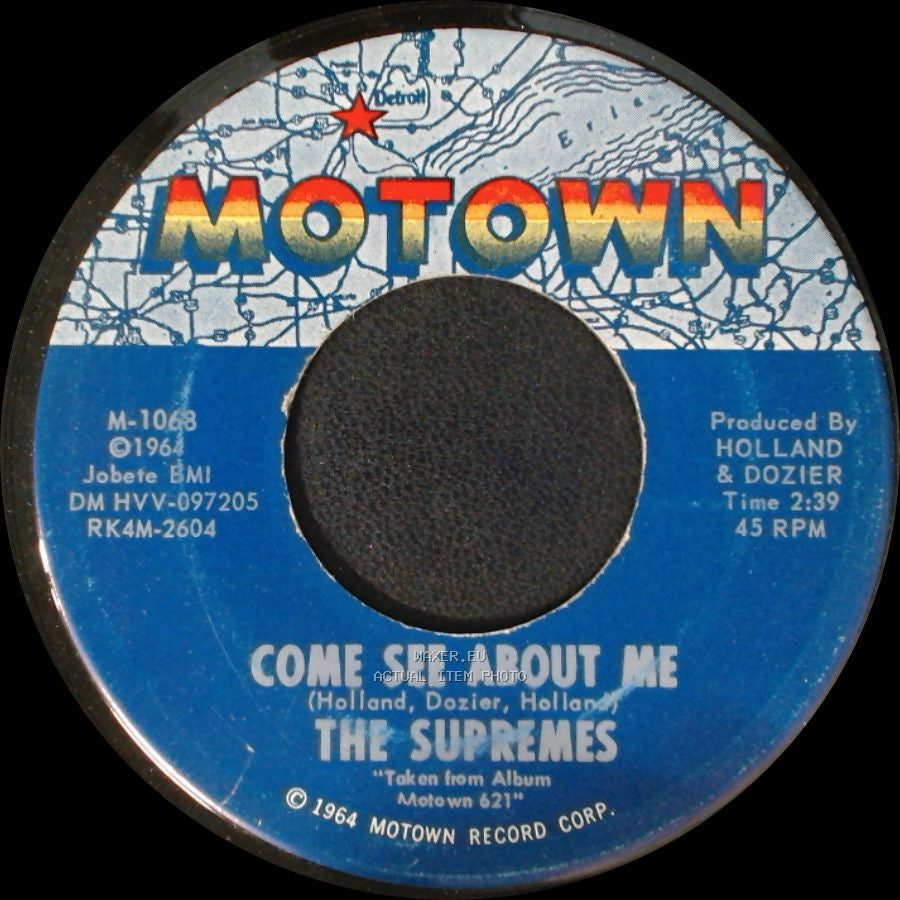 The Supremes - Come See About Me / Always In My Heart side A