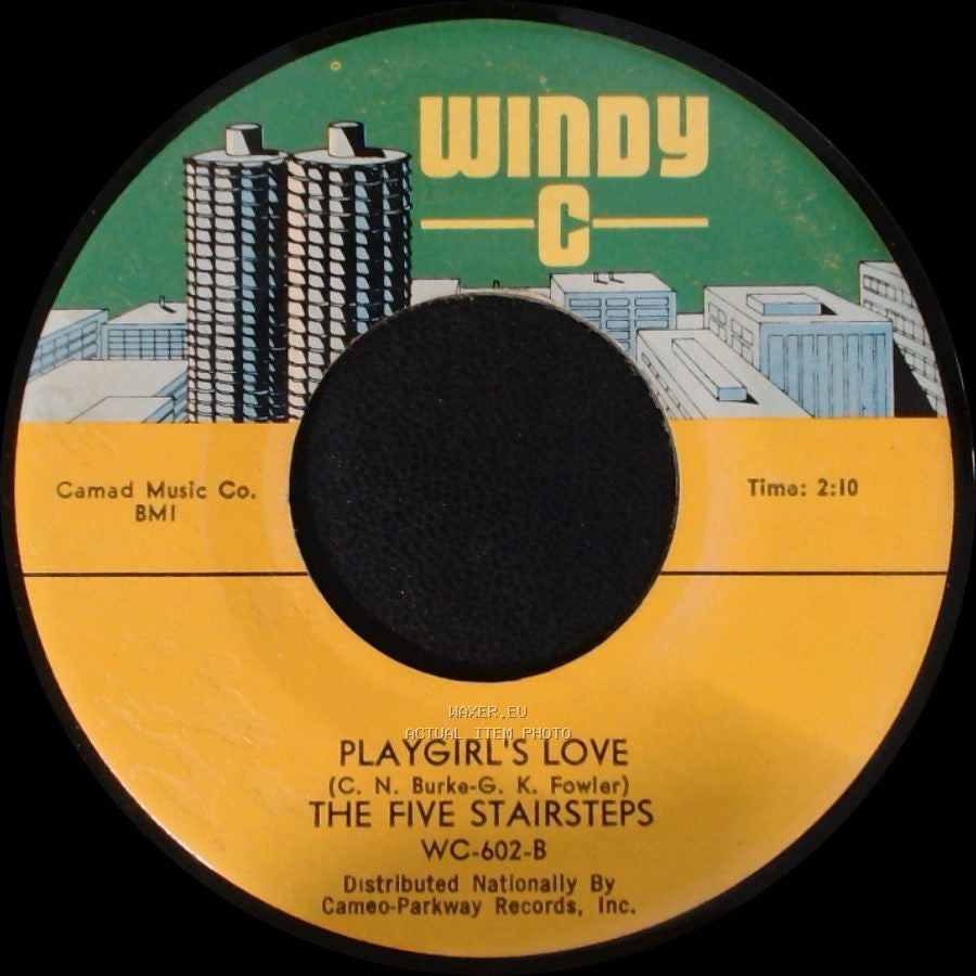 The Five Stairsteps - Playgirl's Love / World Of Fantasy side A