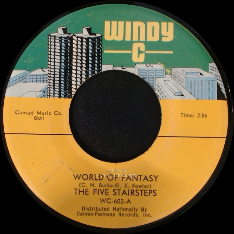 The Five Stairsteps - Playgirl's Love / World Of Fantasy side B
