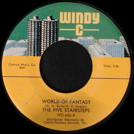 The Five Stairsteps - Playgirl's Love / World Of Fantasy side B