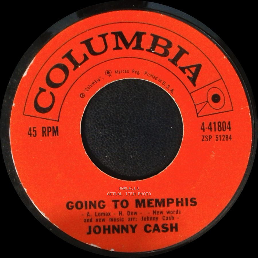 Johnny Cash / John Ford Coach - Going To Memphis / Loading Coal side A