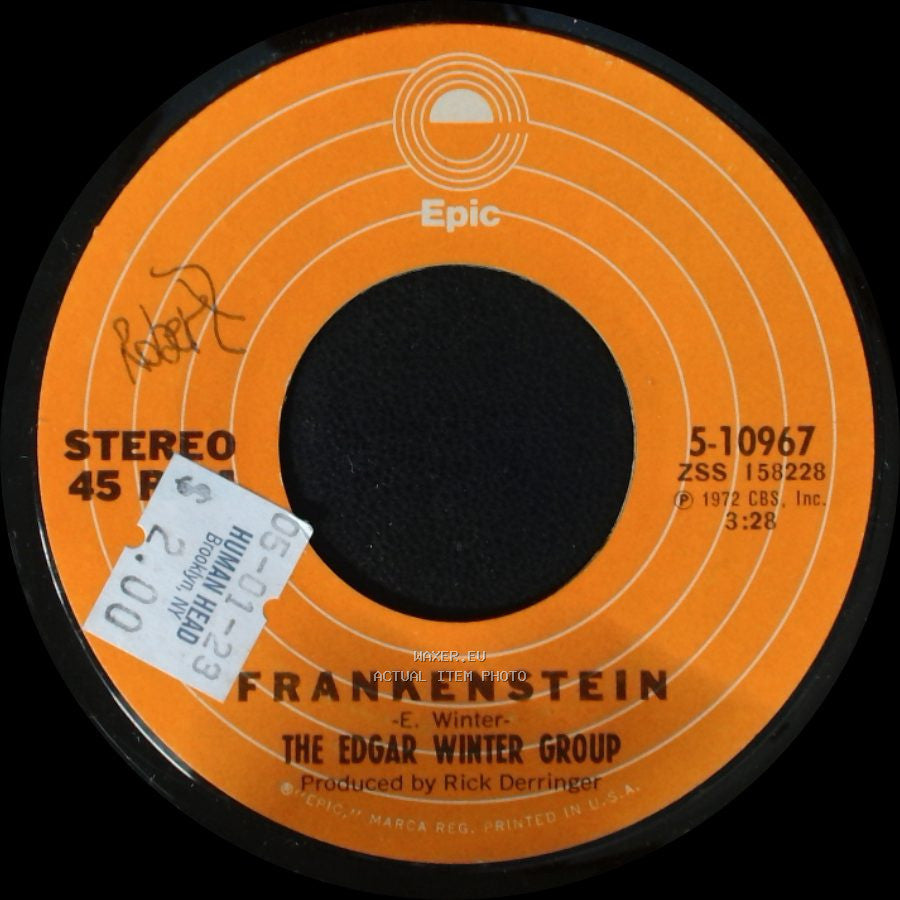 The Edgar Winter Group - Frankenstein / Undercover Man side A