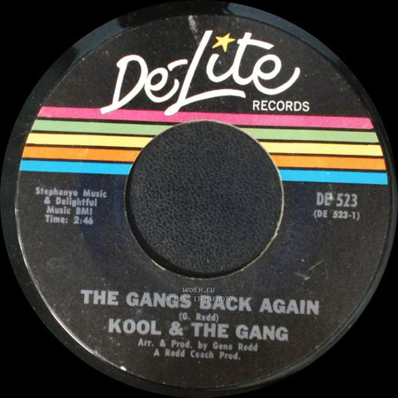Kool & The Gang - The Gangs Back Again / Kools Back Again side A