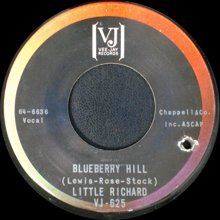 Little Richard - Cherry Red / Blueberry Hill side B