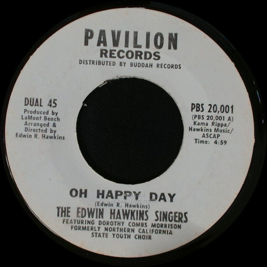 The Edwin Hawkins Singers - Jesus, Lover Of My Soul / Oh Happy Day side B