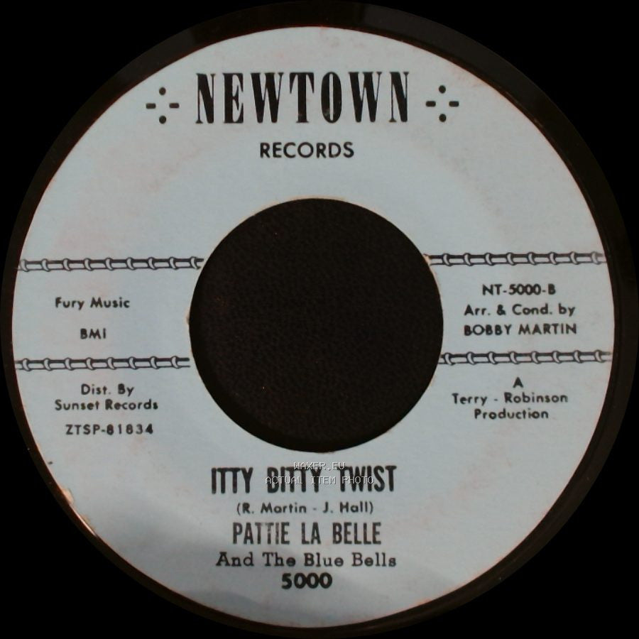 Pattie La Belle And The Blue Bells - I Sold My Heart To The Junkman / Itty Bitty Twist side B
