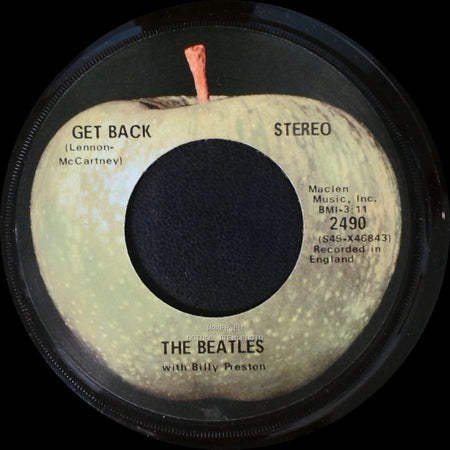 The Beatles With Billy Preston - Get Back / Don't Let Me Down side A