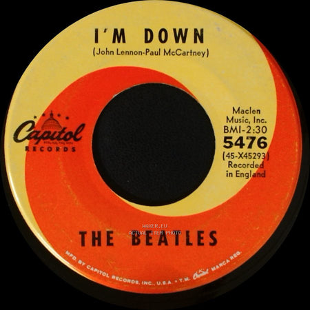 The Beatles - I'm Down / Help! side A
