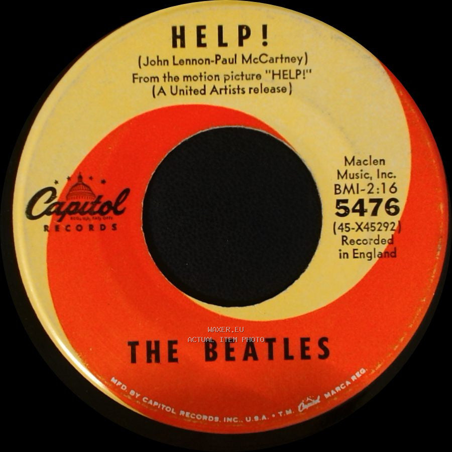 The Beatles - I'm Down / Help! side B