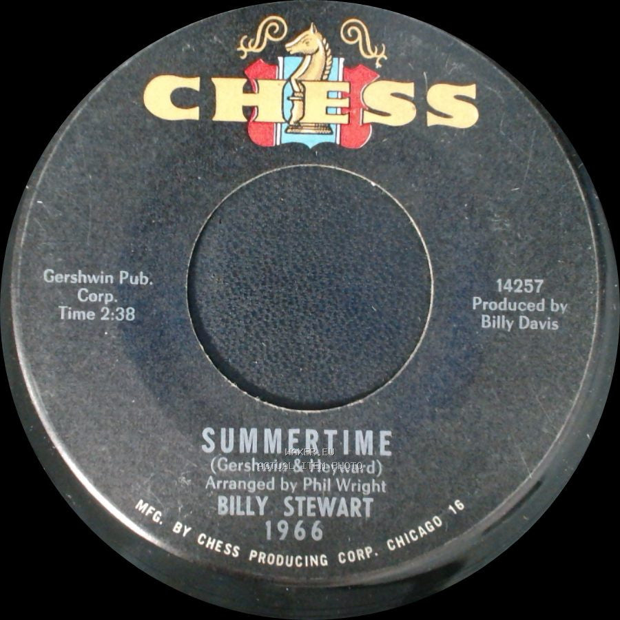 Billy Stewart - Summertime / To Love To Love side A