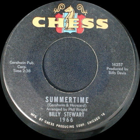 Billy Stewart - Summertime / To Love To Love side A