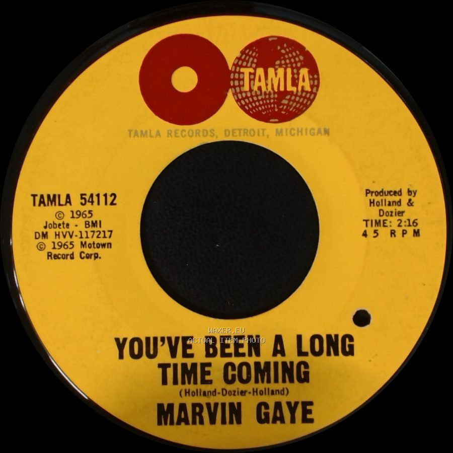 Marvin Gaye - I'll Be Doggone / You've Been A Long Time Coming side B