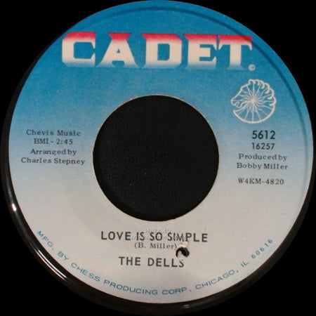 The Dells - Stay In My Corner / Love Is So Simple side B