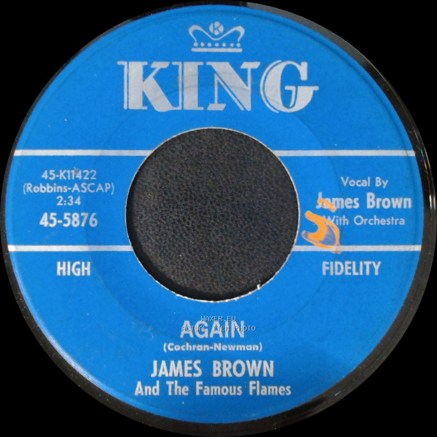 James Brown And The Famous Flames / James Brown - Again / How Long Darling side A