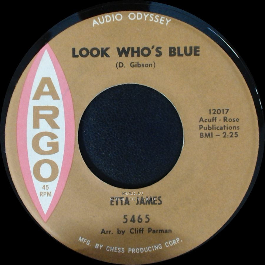 Etta James - Loving You More Every Day / Look Who's Blue side B
