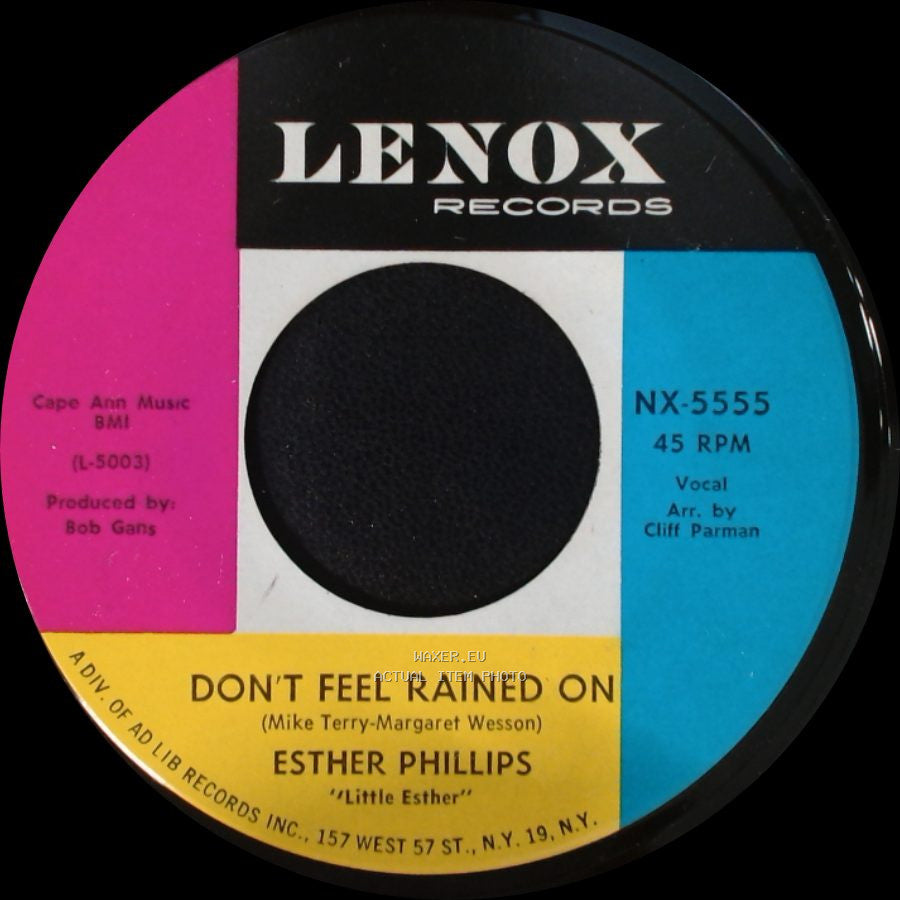Esther Phillips - Don't Feel Rained On / Release Me side A