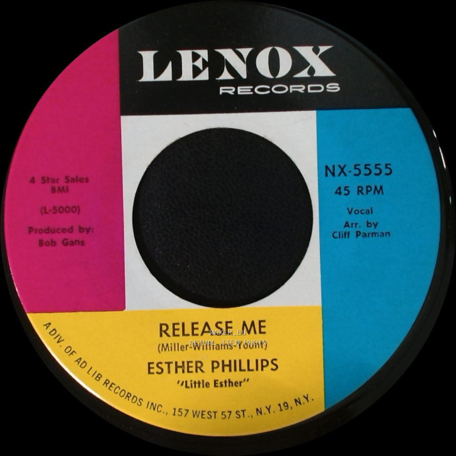 Esther Phillips - Don't Feel Rained On / Release Me side B