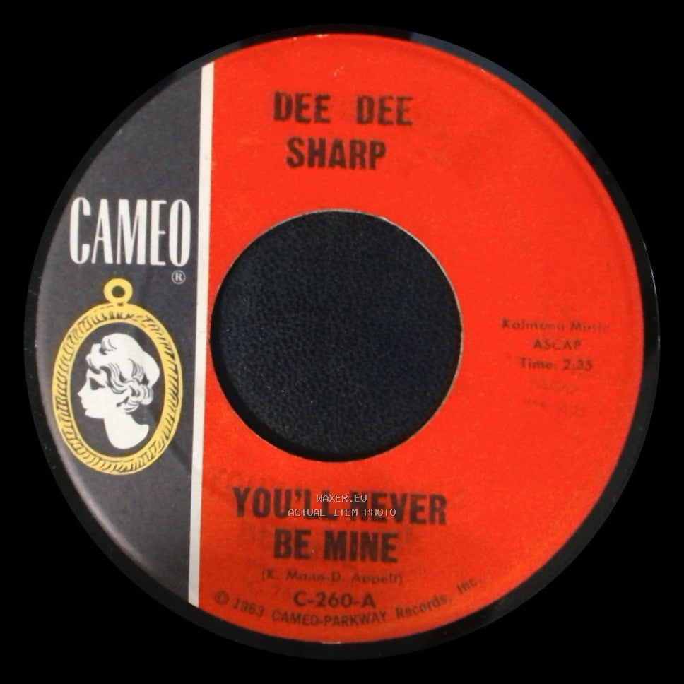 Dee Dee Sharp - Rock Me In The Cradle Of Love / You'll Never Be Mine side B