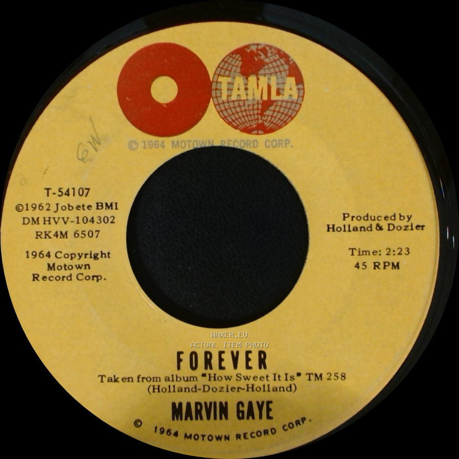 Marvin Gaye - Forever / How Sweet It Is (To Be Loved By You) side A