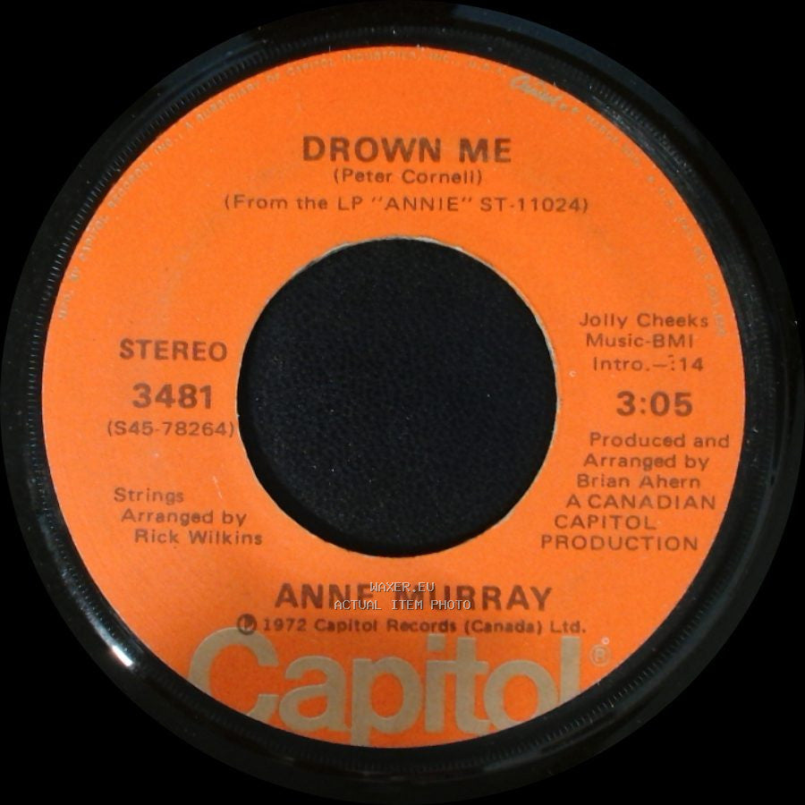 Anne Murray - Drown Me / Danny's Song side A