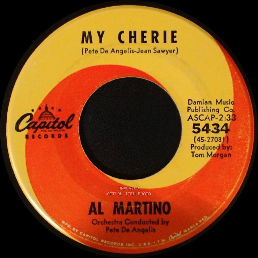 Al Martino - My Cherie / Ramona side A