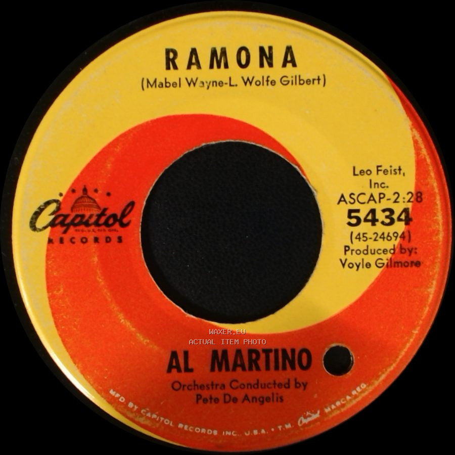 Al Martino - My Cherie / Ramona side A