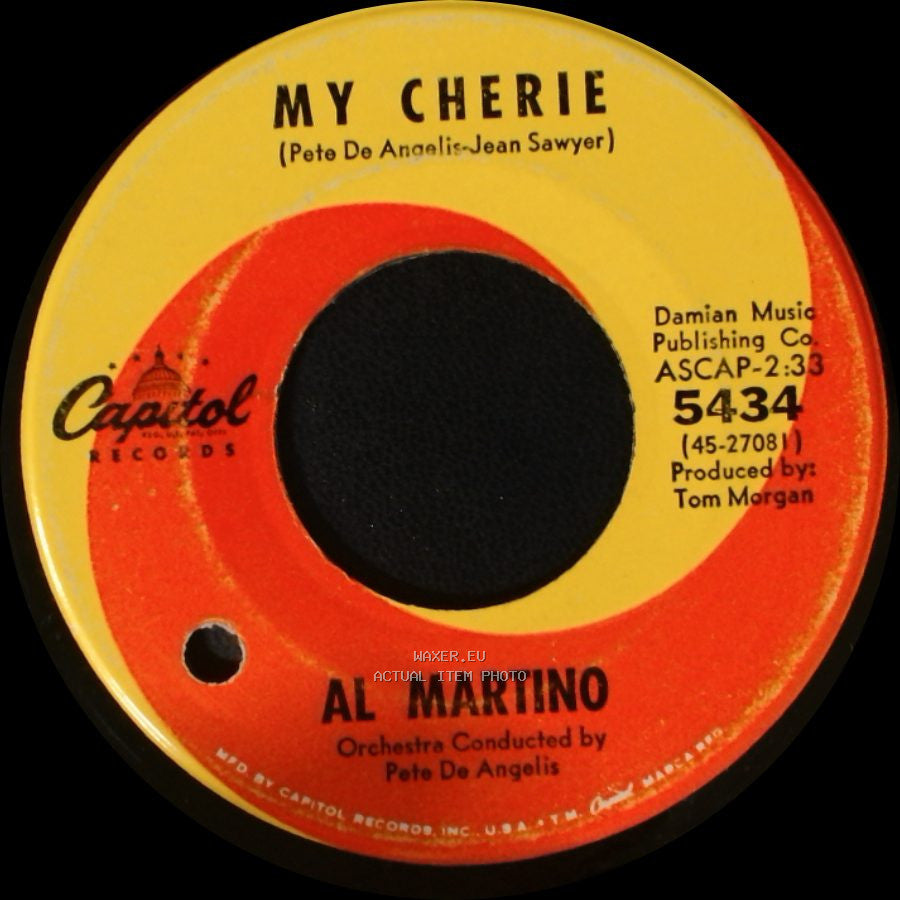 Al Martino - My Cherie / Ramona side B