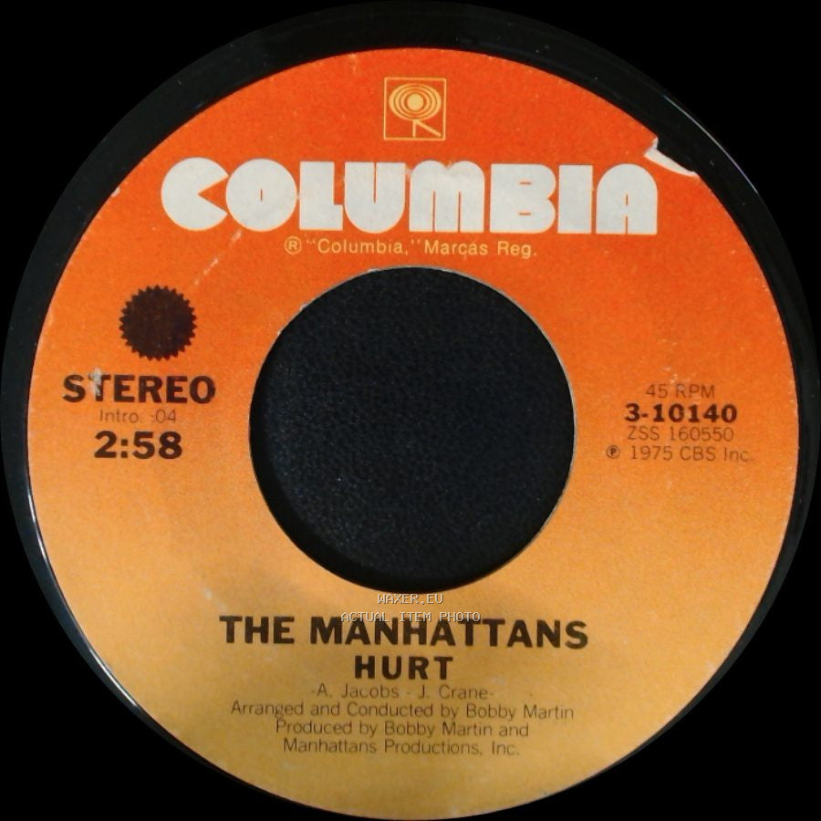 The Manhattans - Hurt / Nursery Rhymes side A