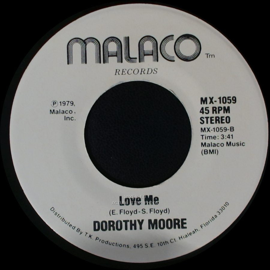 Dorothy Moore - Love Me / Once Or Twice side B