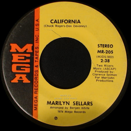 Marilyn Sellars - California / One Day At A Time side A