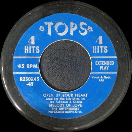 Mimi Martel / The Rhythmaires - No More / That's All I Want From You / Open Up Your Heart (And Let The Sun Shine In) / Melody Of Love side B