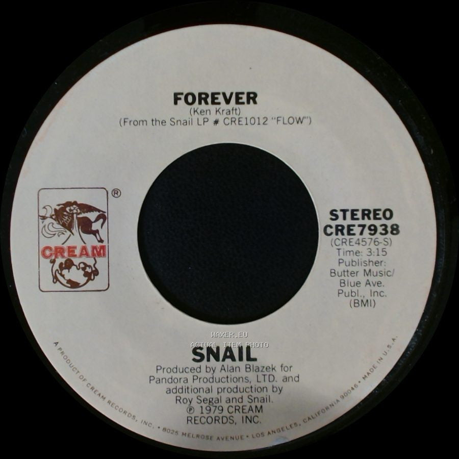 Snail - Forever / Tonight side A