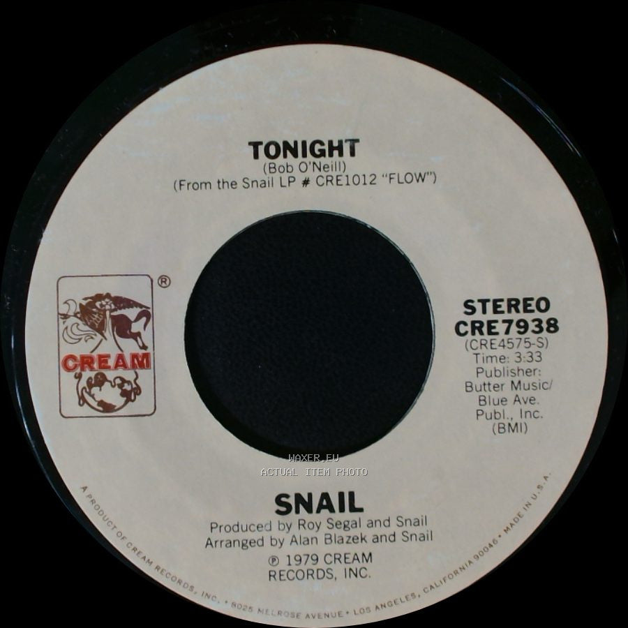 Snail - Forever / Tonight side B