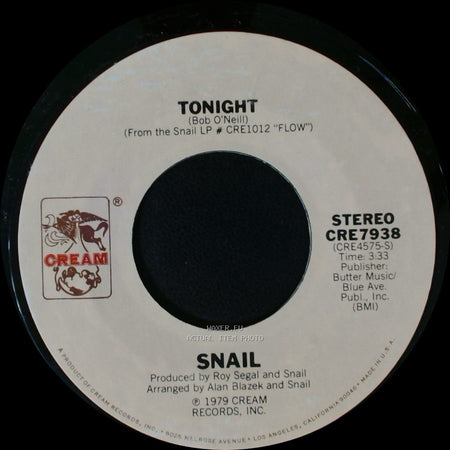 Snail - Forever / Tonight side B