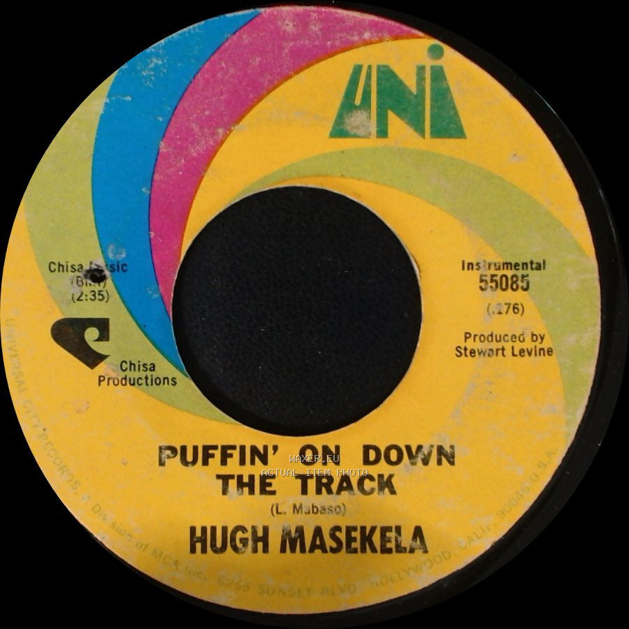 Hugh Masekela - Puffin' On Down The Track / Do Me So La So So side A