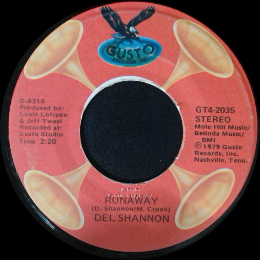 Del Shannon - Runaway / Hats Off To Larry side A