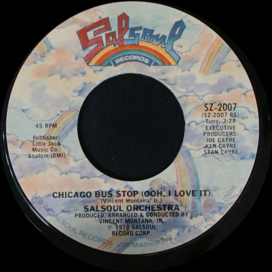 Salsoul Orchestra - Chicago Bus Stop (Ooh, I Love It) / You're Just The Right Size side A