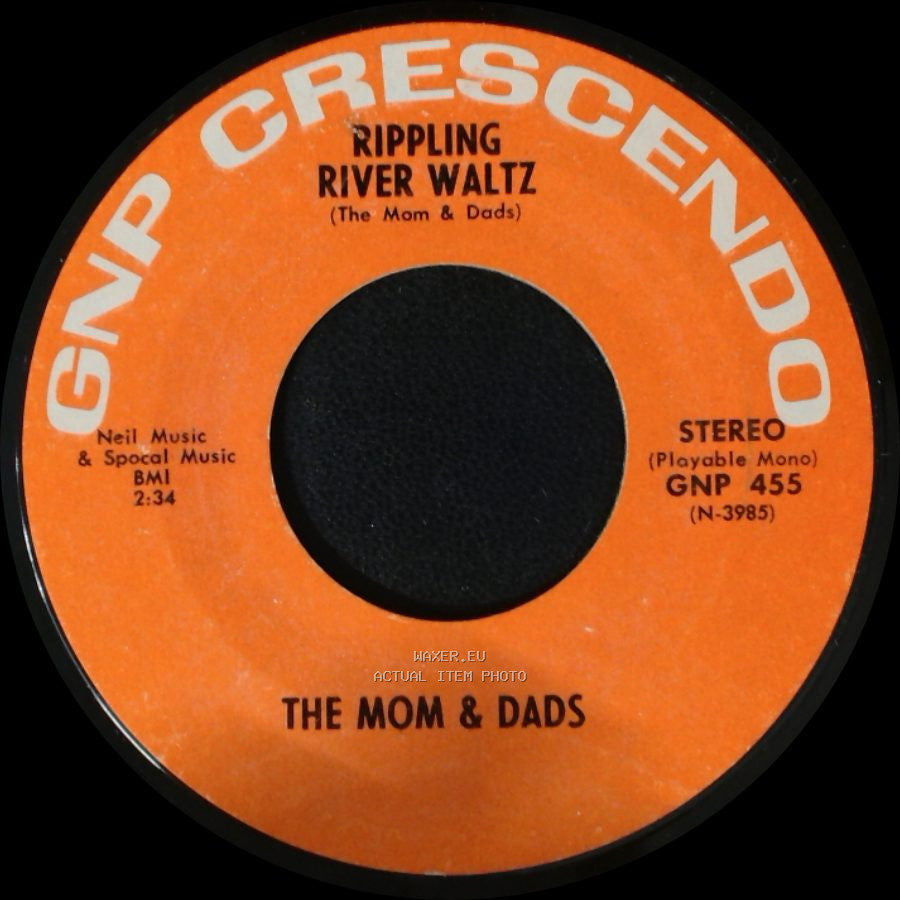The Mom & Dads - Amazing Grace / Rippling River Waltz side B